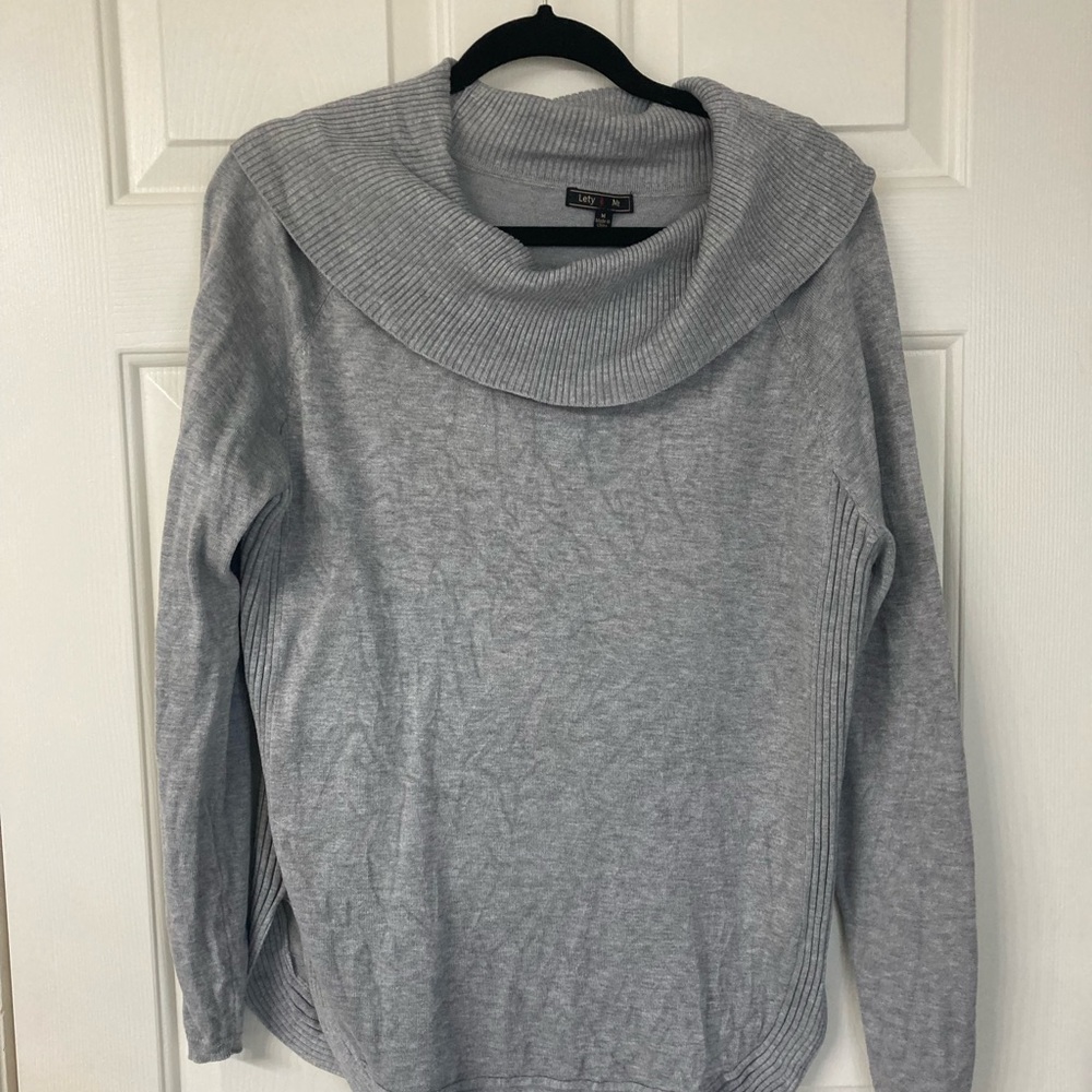 Cowl neck sweater